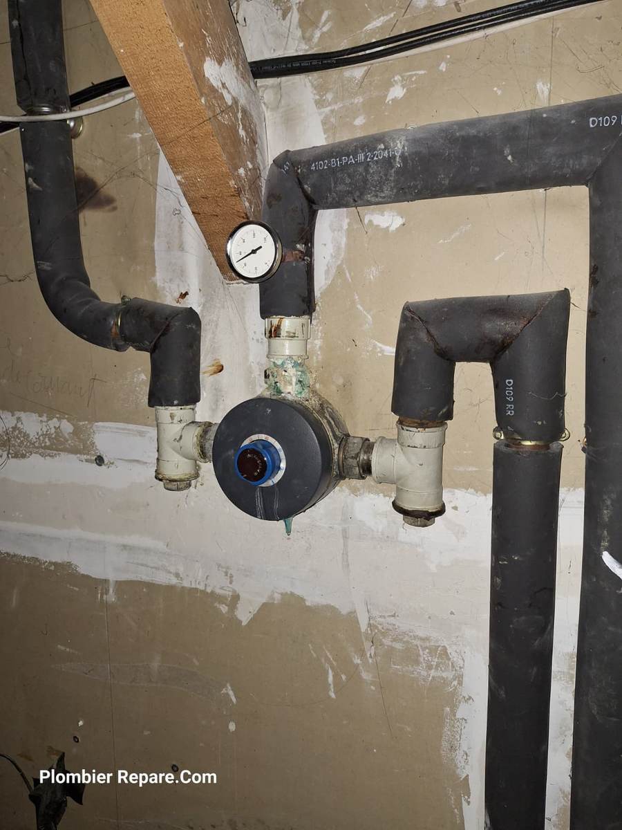 Réalisation plomberie & chauffage à Corbeil-Essonnes — Plombier Reparé.com