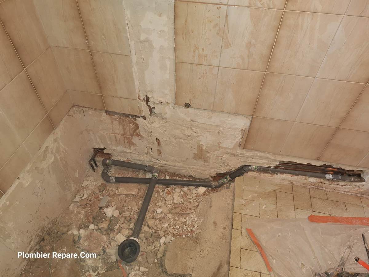 Réalisation plomberie & chauffage à Évry — Plombier Reparé.com