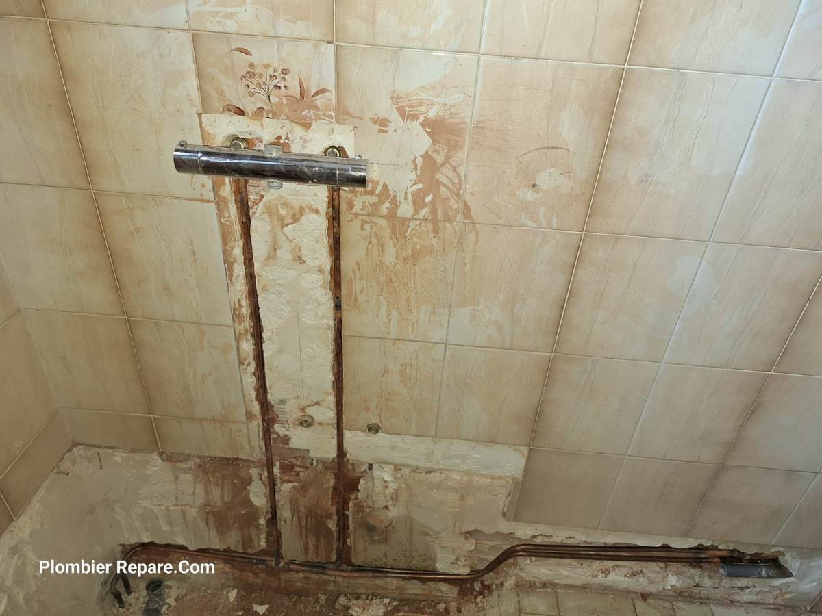 Réalisation plomberie & chauffage à Fontainebleau — Plombier Reparé.com